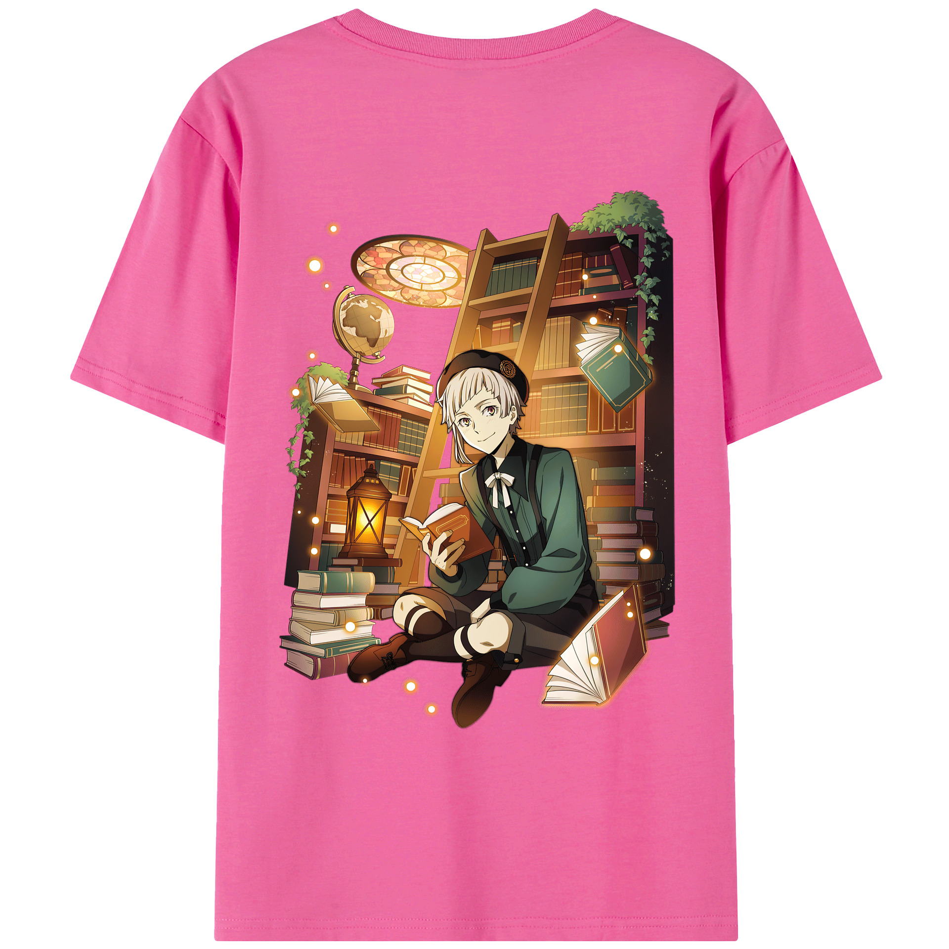 （画像用） 文豪ストレイドッグス Bungo Stray Dogs レディース半袖Tシャツ(バックプリント)